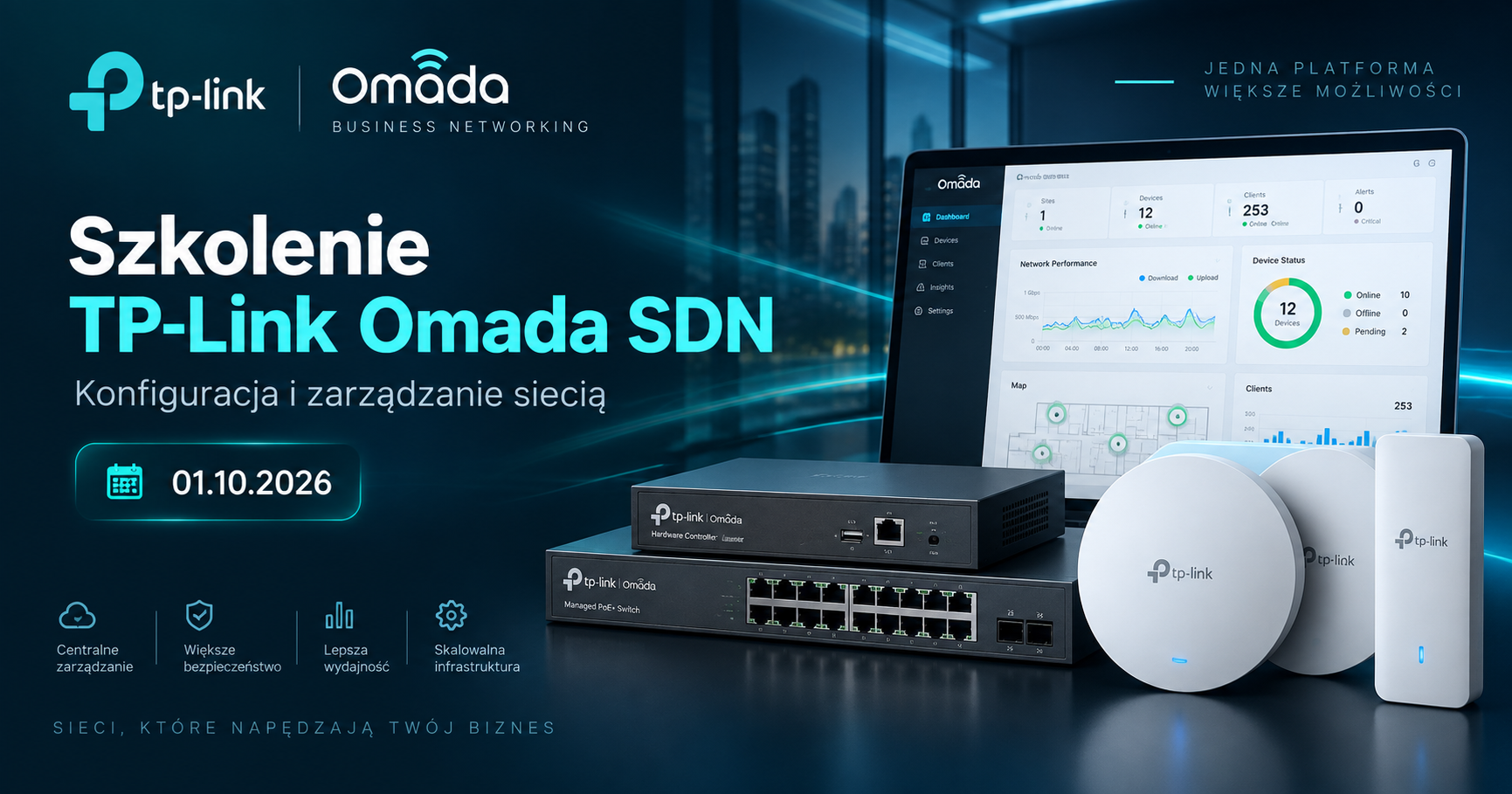 Szkolenie warsztatowe TP-Link Omada SDN